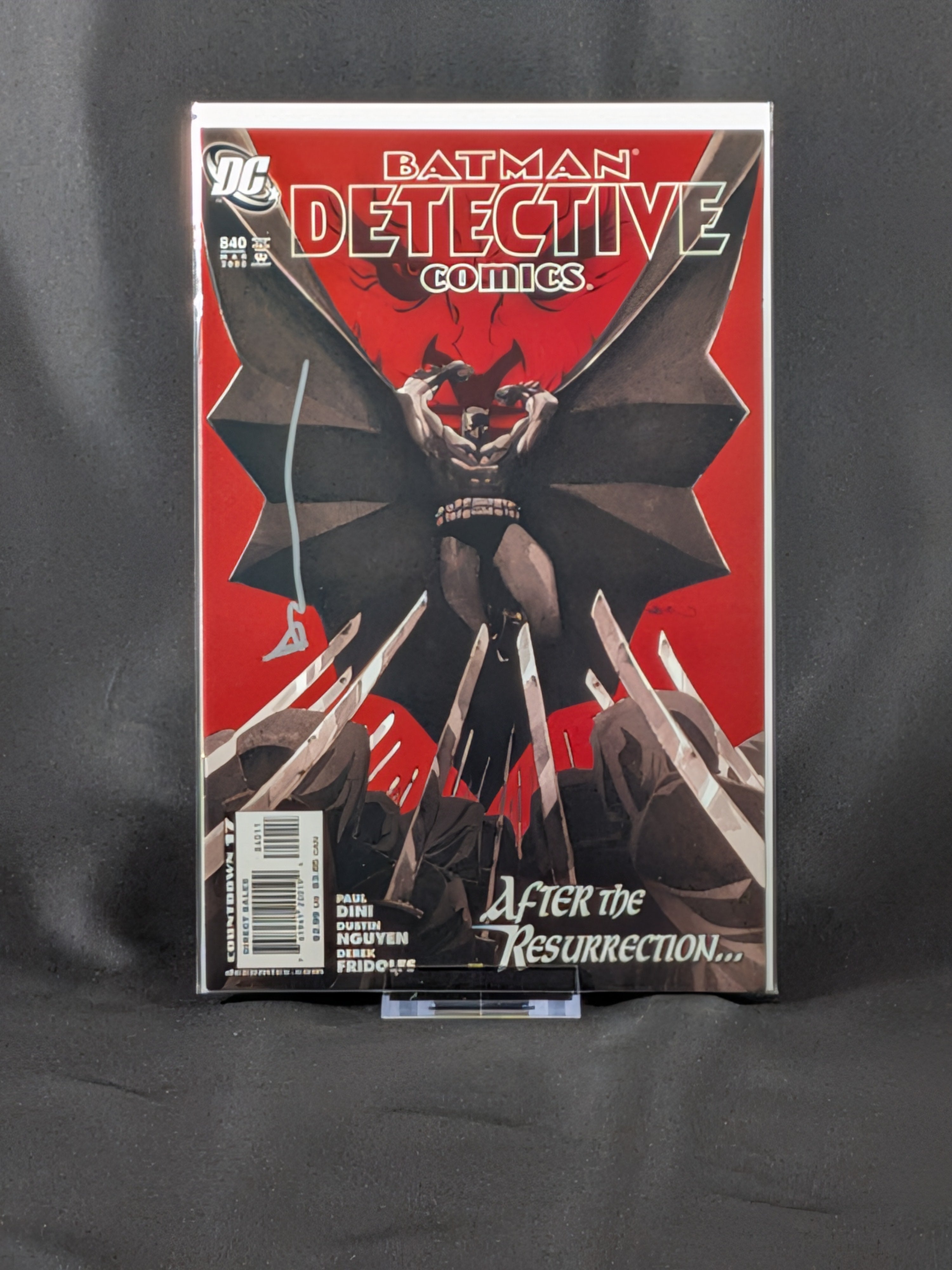 Detective Comics #840 Signed by Dustin Nguyen | COA Included | Batman
