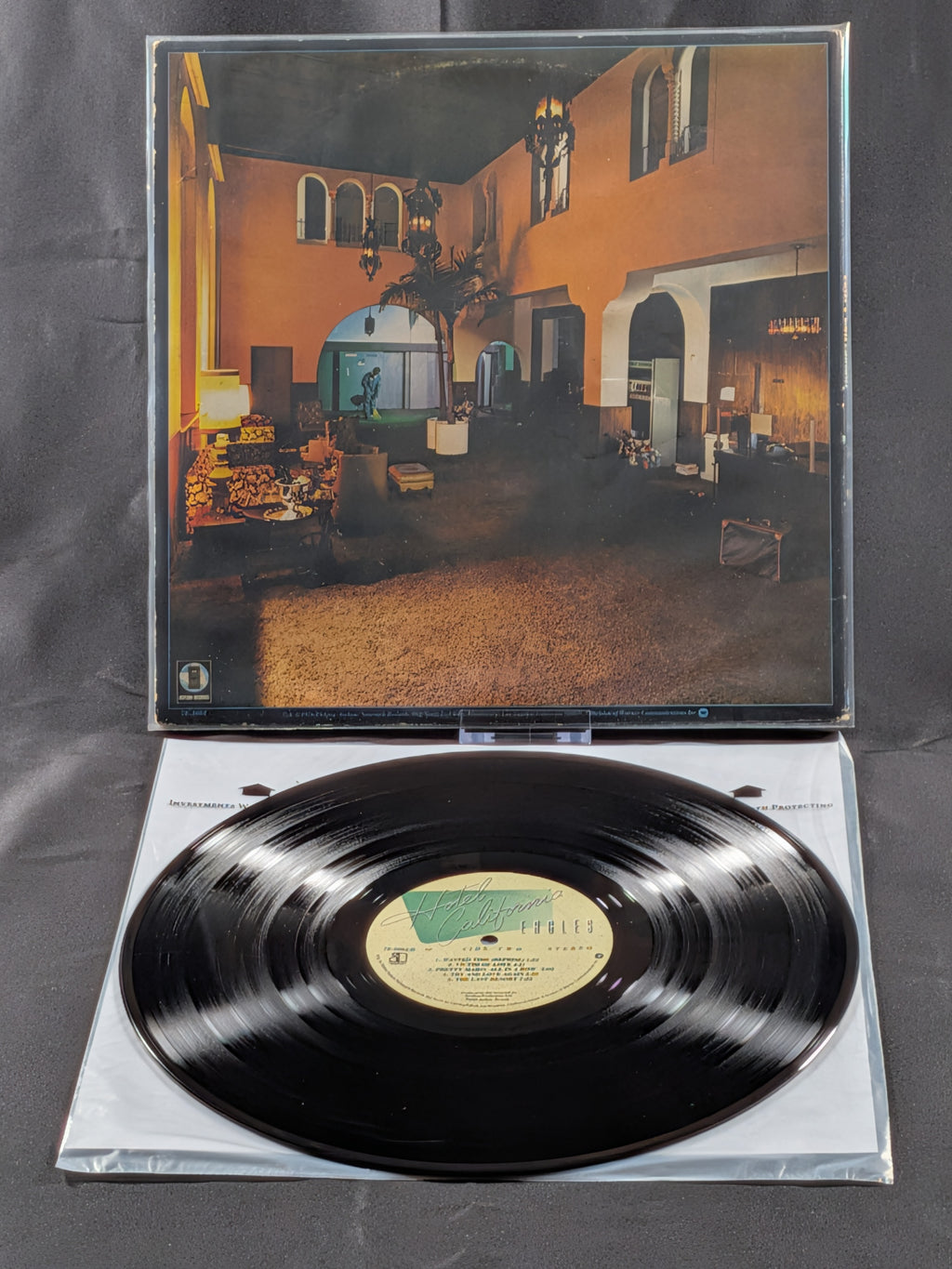 Eagles — Hotel California | 1976 U.S. Specialty STERLING LH LP | 7E-1084