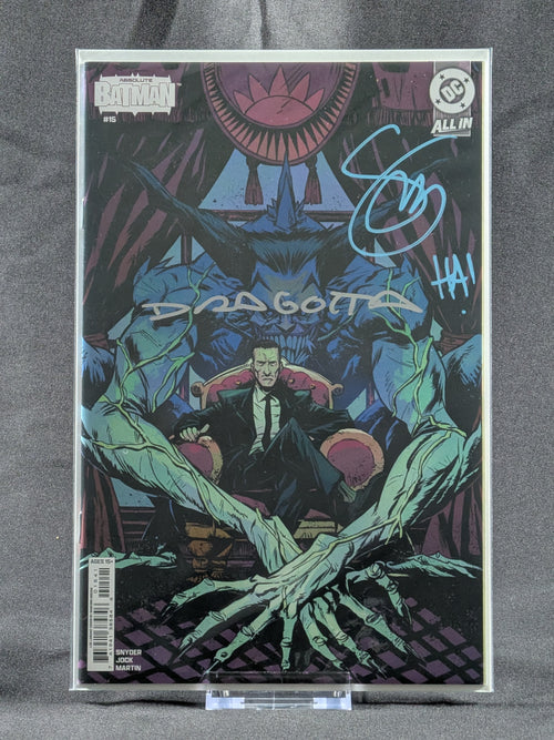 Absolute Batman #15E — Dual Signed by Scott Snyder & Nick Dragotta