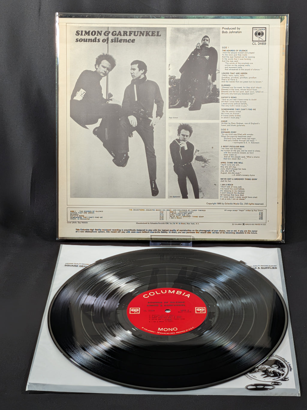 Simon & Garfunkel 3-LP Lot | Wednesday Morning, Sounds of Silence & Bridge Over Troubled Water