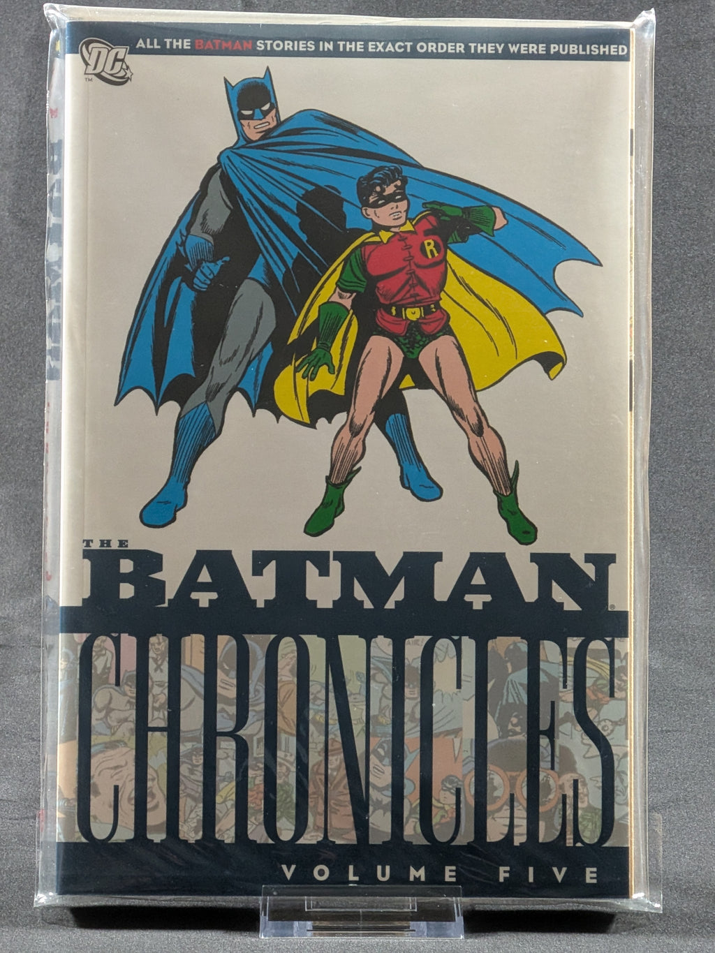The Batman Chronicles Vol. 1–5 Complete 5-Book Lot – DC Comics Golden Age Batman