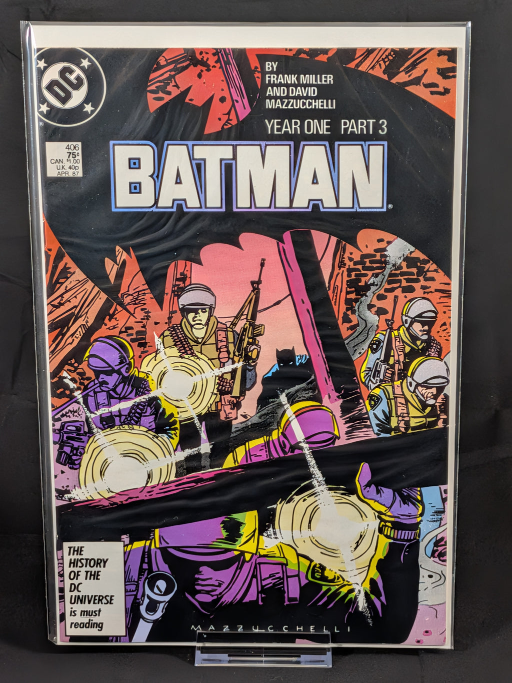Batman: Year One Complete Set #404–407 + Deluxe Hardcover | Frank Miller