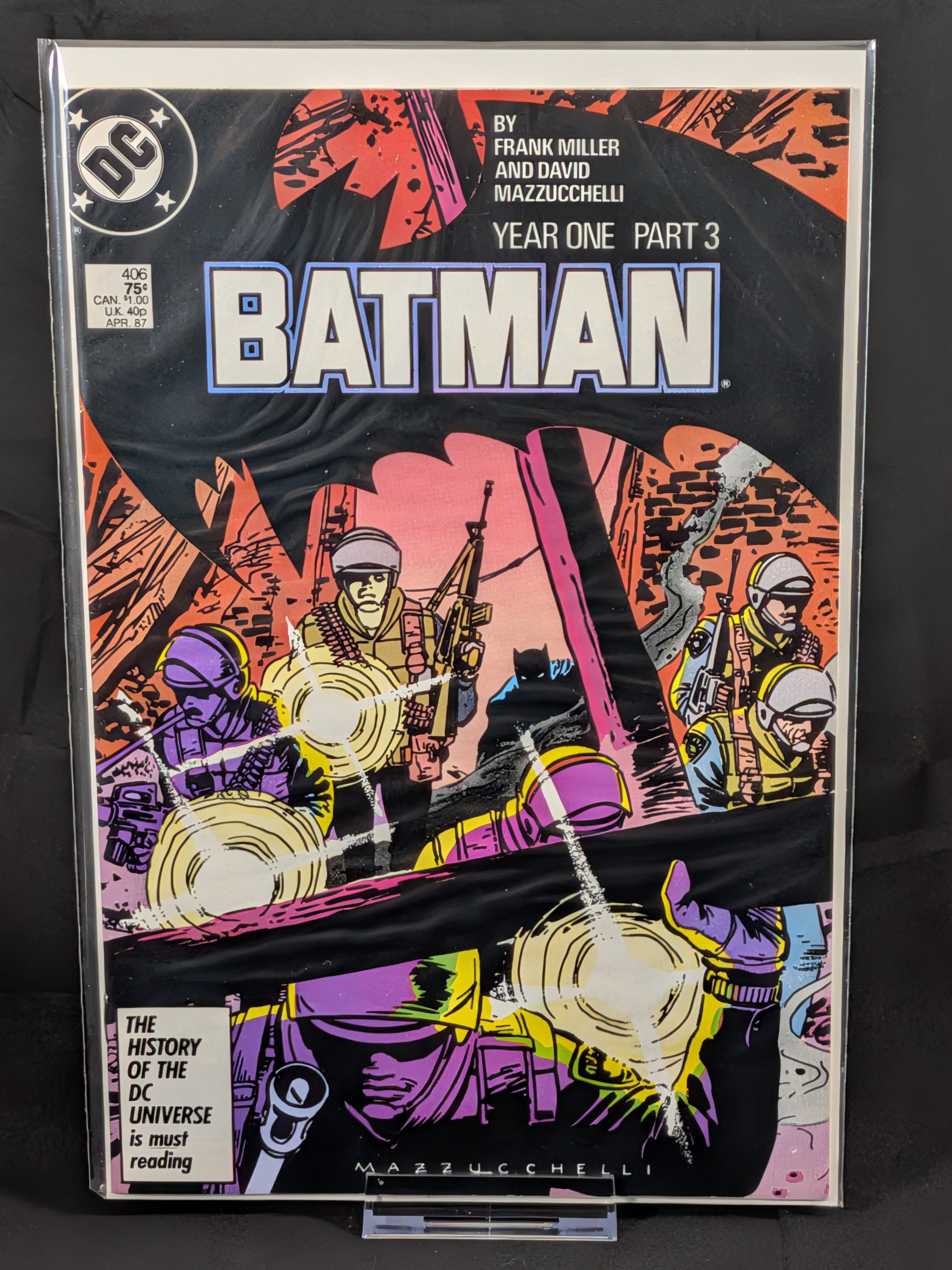 Batman: Year One Complete Set #404–407 + Deluxe Hardcover | Frank Miller