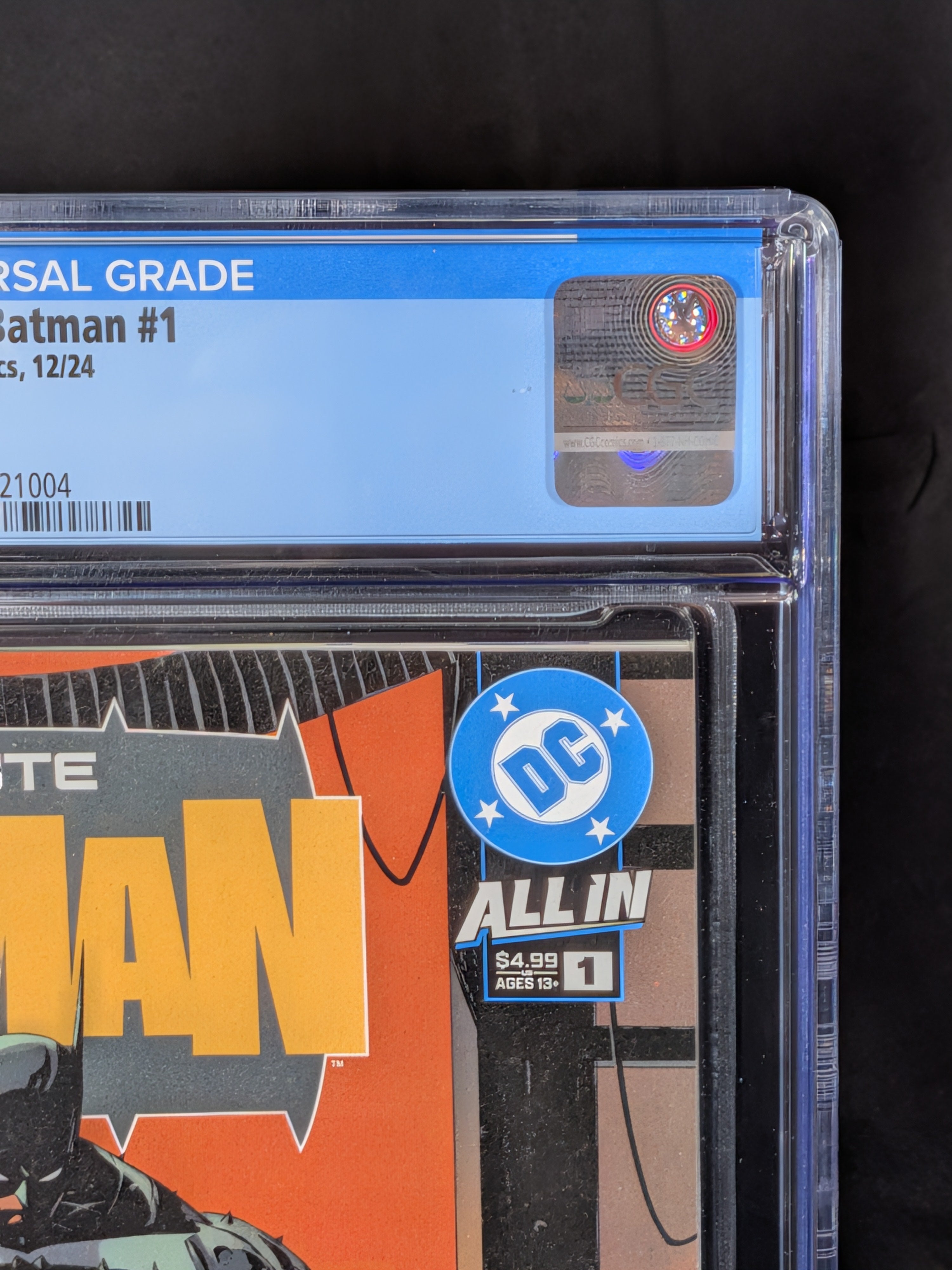 Absolute Batman #1 Cover A (2024) CGC 9.8 White Pages | First Printing | Scott Snyder | Nick Dragotta