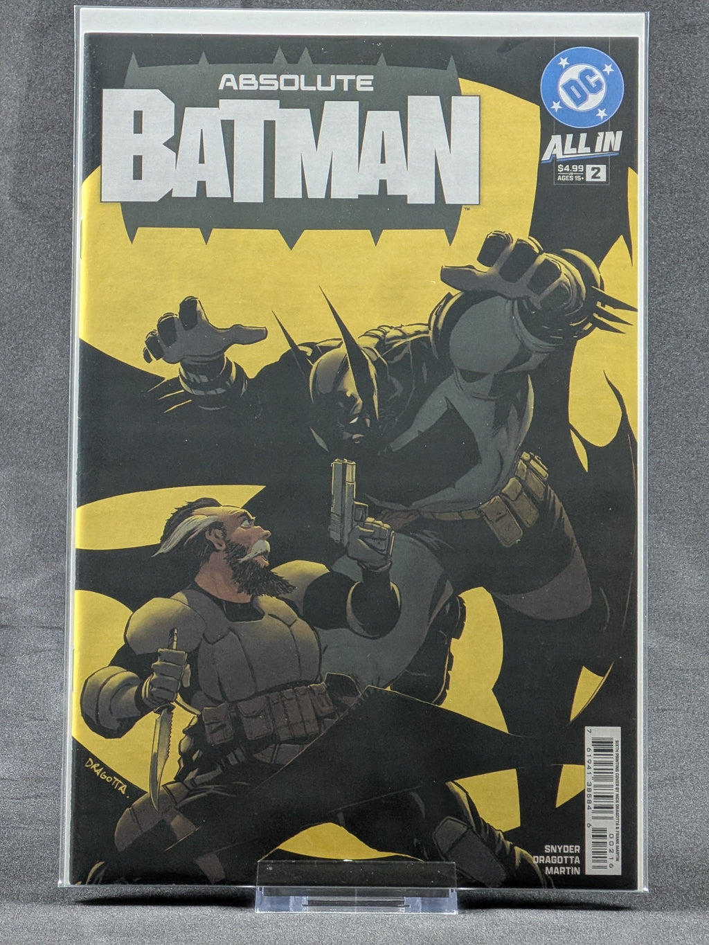 Absolute Batman #2Q, #10B & #16C Variant 3-Comic Lot – Dragotta, Dell'Otto & Leirix