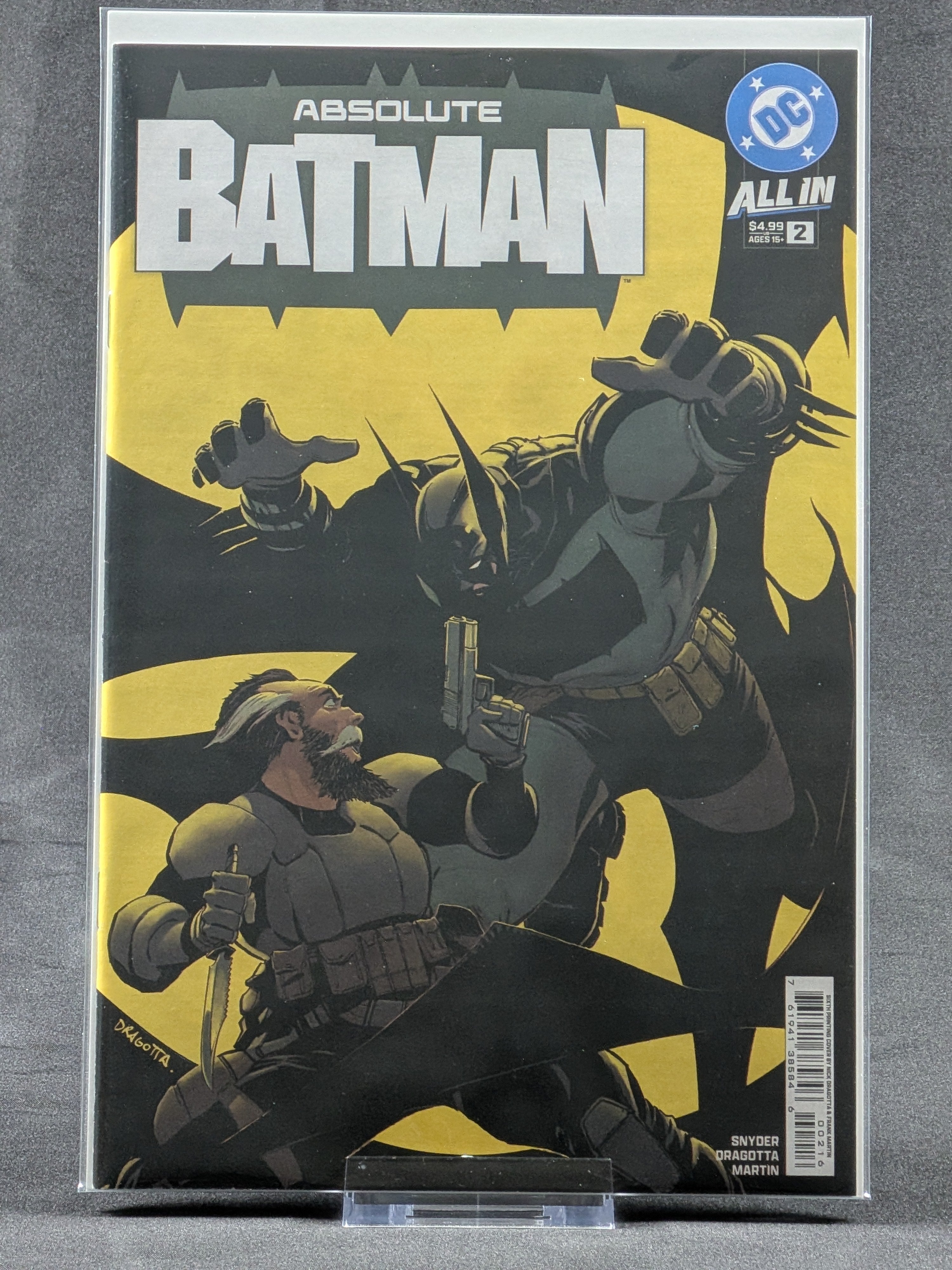 Absolute Batman #2Q, #10B & #16C Variant 3-Comic Lot – Dragotta, Dell'Otto & Leirix